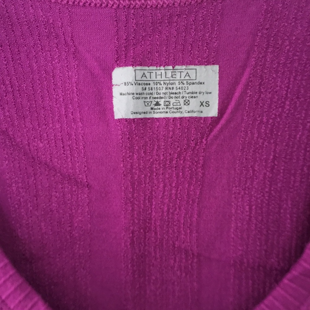 Athleta Ribbed Tank - extra small - Picture 2 of 5